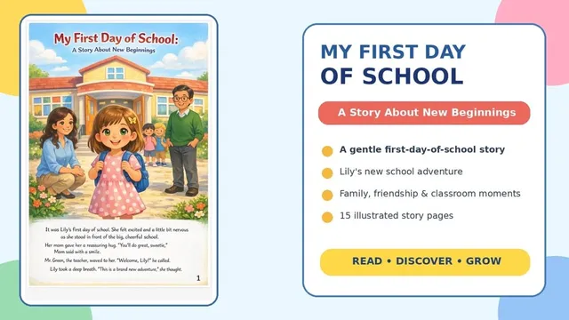 Cover of My First Day of School: A Story About New Beginnings