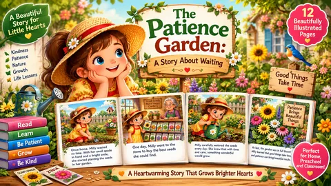 Cover of The Patience Garden: A Story About Waiting